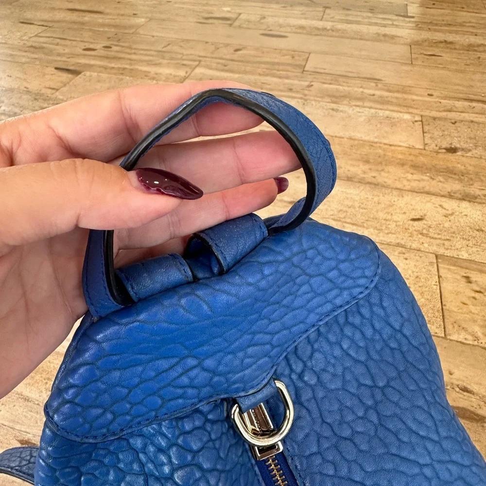 Rebecca Minkoff Julian Blue Backpack